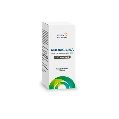Amoxicilina suspensión 250 mg/5mL