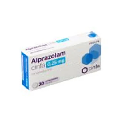 Tafil 0.25 mg 30 comprimidos