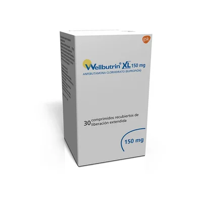 Wellbutrin 150 mg 30 comprimidos LP