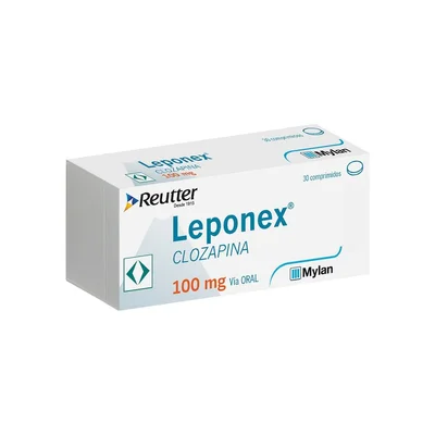 Leponex 100 mg 30 comprimidos
