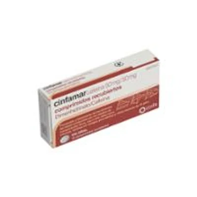 Nausicalm 50 mg 20 comprimidos