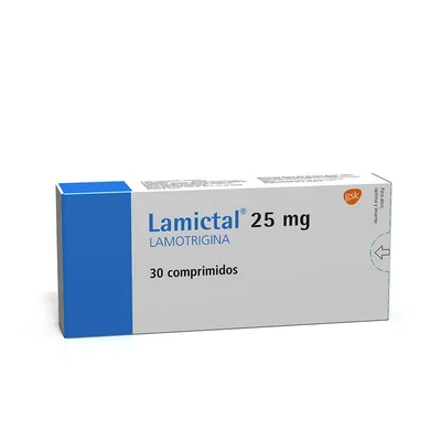 Lamictal 25 mg 30 comprimidos