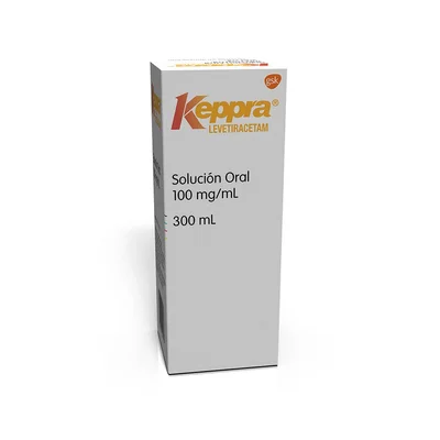 Keppra solución oral 100 mg/mL