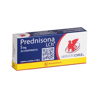 Prednisona 5 mg 30 comprimidos