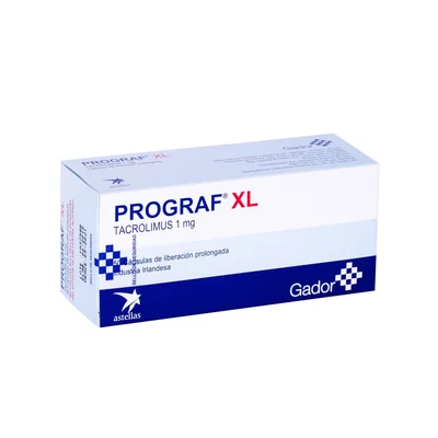 Prograf 1 mg 50 cápsulas