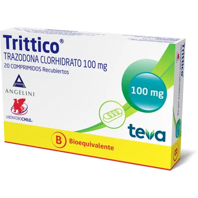 Trittico 100 mg 20 comprimidos