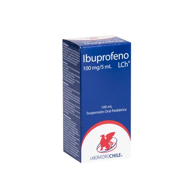 Ibuprofeno suspensión 100 mg/5mL