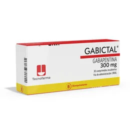 Gabapentina 300 mg 30 cápsulas