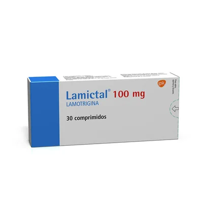 Lamictal 100 mg 30 comprimidos