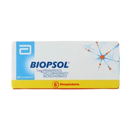Pramipexol 1 mg 30 comprimidos