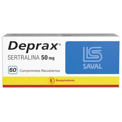 Sertralina 50 mg 30 comprimidos
