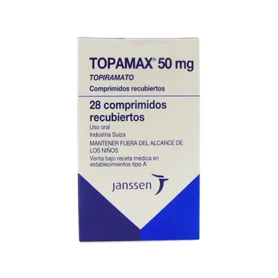Topamax 50 mg 28 comprimidos